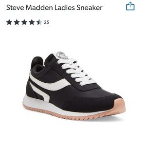 👟 Stylish Steve Madden Sneakers - Size 8 - Barely Worn! 🖤